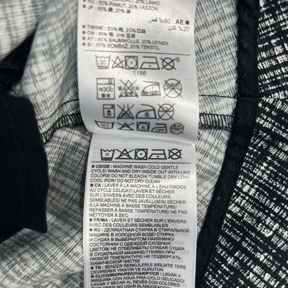 Gap Skater Mini Skirt Preppy Grunge Granola Girl Linen Blend Size Small - Picture 6 of 10